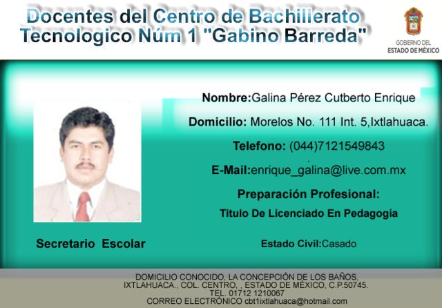Secretarío Escolar
