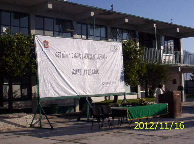 Inauguración del Segundo Cafe Literario